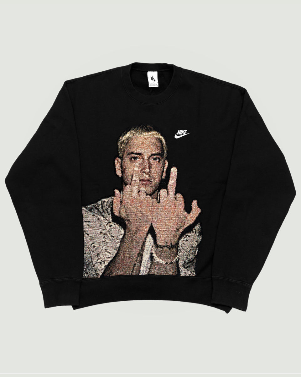 VA-SS24-714 EMINEM NIKE RETRO REWORK CREWNECK - Main Image