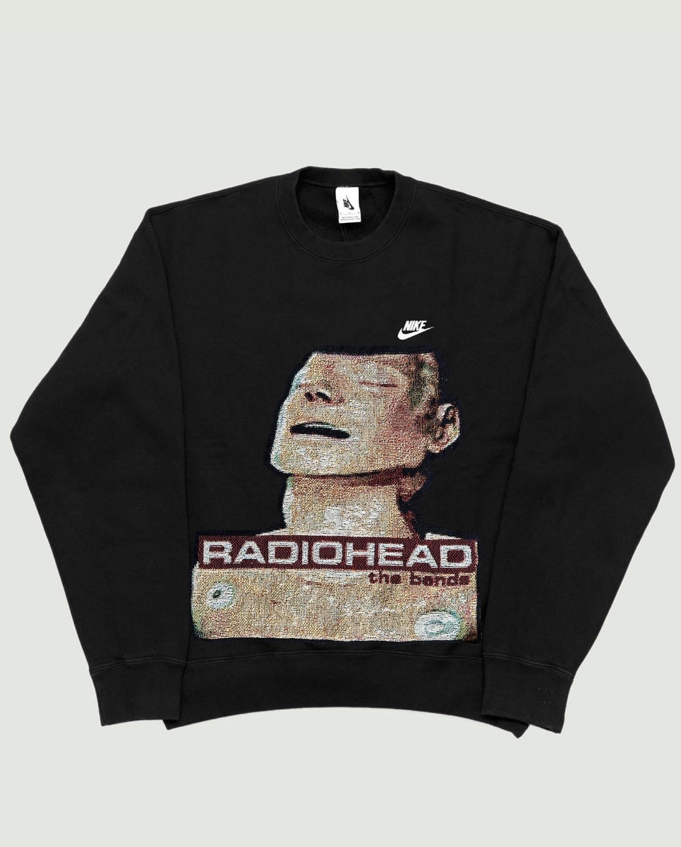 VA-SS23-624 RADIOHEAD TAPESTRY NIKE RETRO REWORK CREWNECK