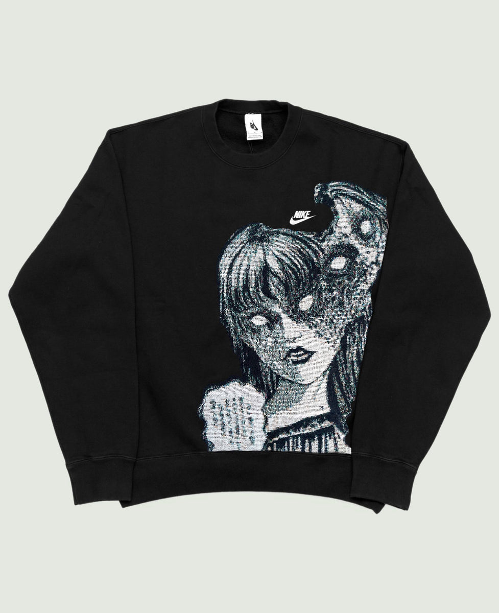 VA-S21-154 JUNJI ITO TAPESTRY NIKE RETRO REWORK CREWNECK