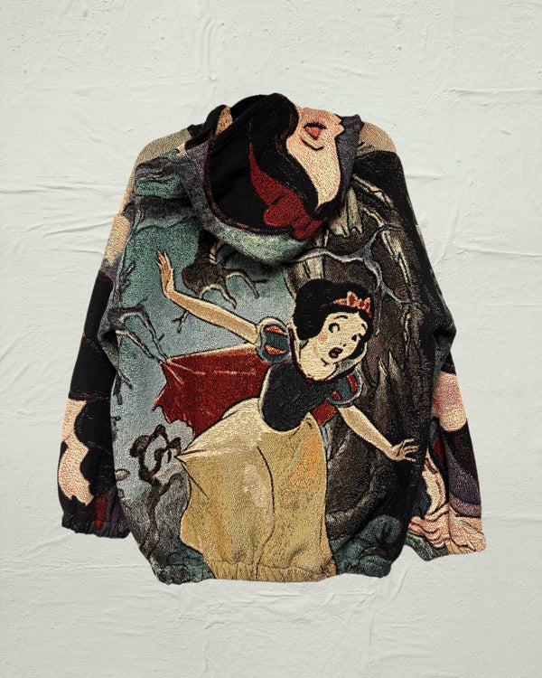 VA-SS25-864 SNOW WHITE FULL TAPESTRY HOODIE