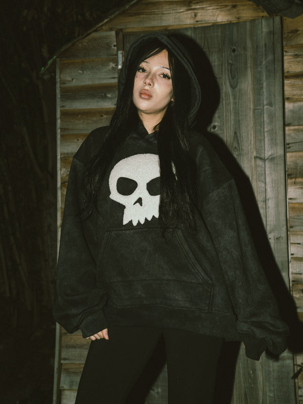 VOL.004 // SID CHENILLE SKULL PULLOVER
