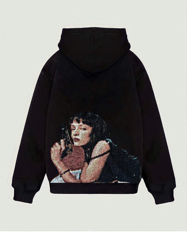 VA-AW22-648 PULP FICTION TAPESTRY HOODIE