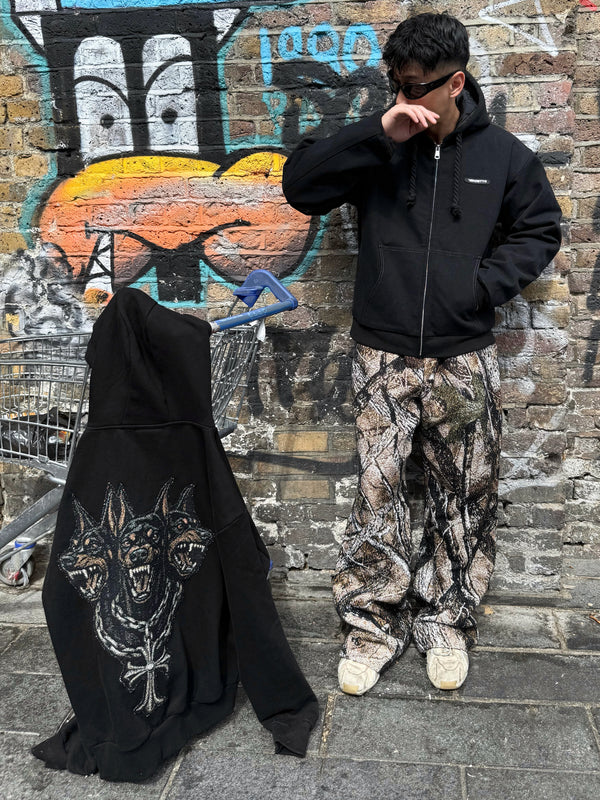 VA-SS25-BL22 REAL TREE CAMO  FULL TAPESTRY TROUSERS