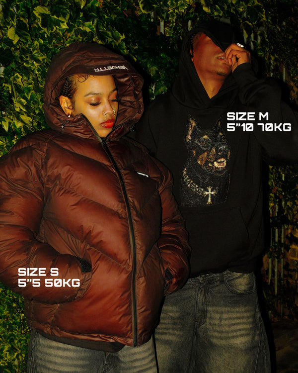 VA-FW26-BL041 HEAT REACTIVE PUFFER