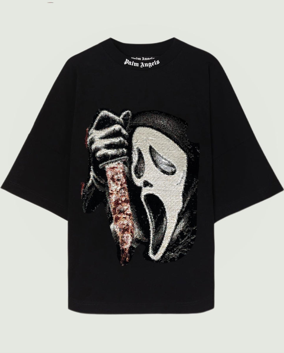 VA-AW23-662 SCREAM TAPESTRY ACNE STUDIOS HEAVYWEIGHT TEE REWORK ...