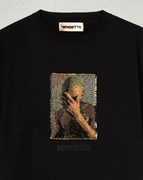 VA-SS25-880 FRANK EMBROIDERY TAPESTRY TEE