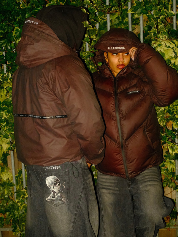 VA-FW25-BL038 VAN GOGH EMBRODIERED BARREL JEANS