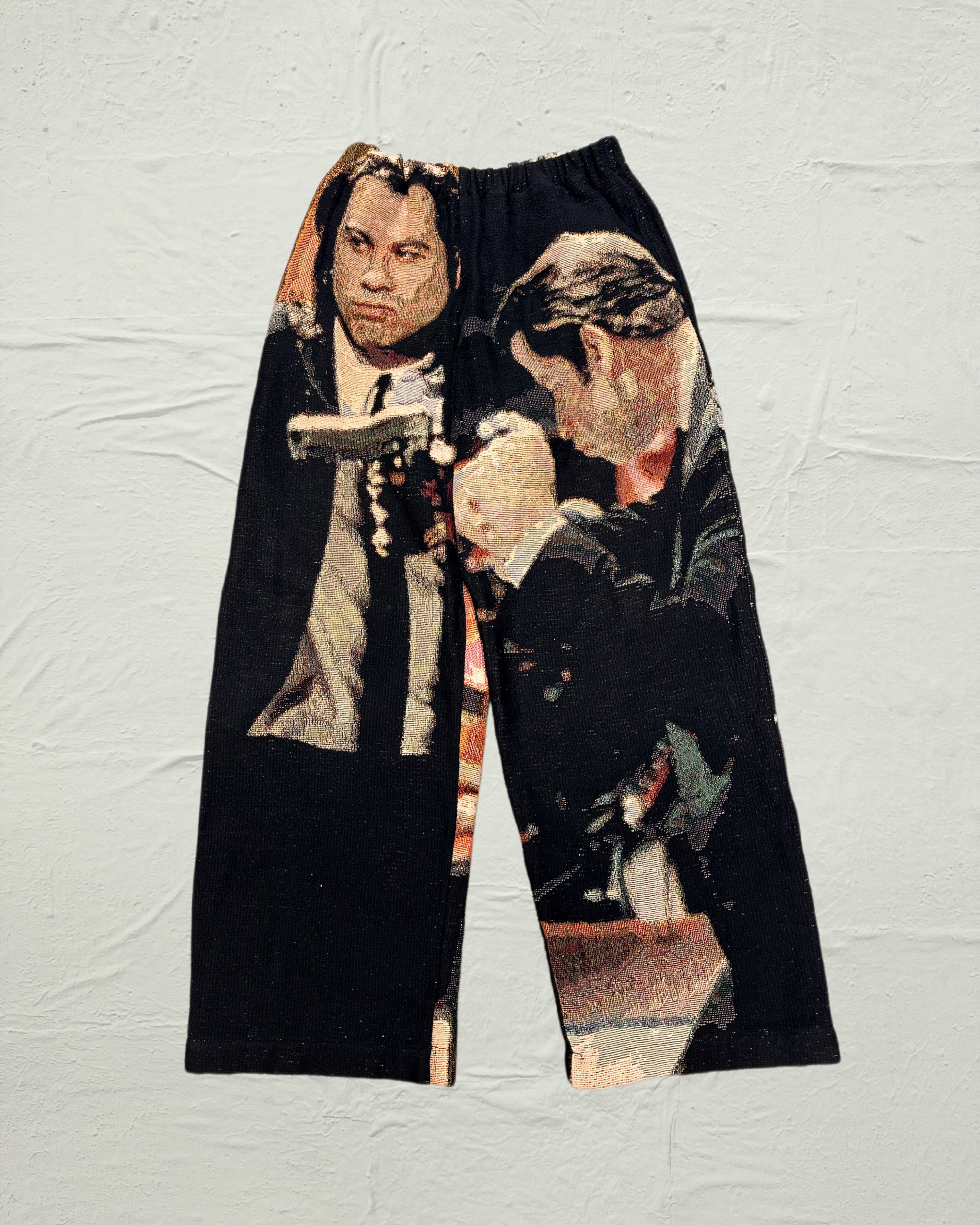 VA-SS25-895 PULP FICTION FULL TAPESTRY TROUSERS – VENDETTA ARCHIVE