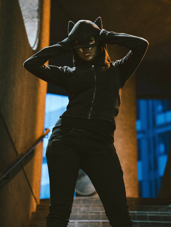 NOCTURNE TERRY FLEECE HOODIE