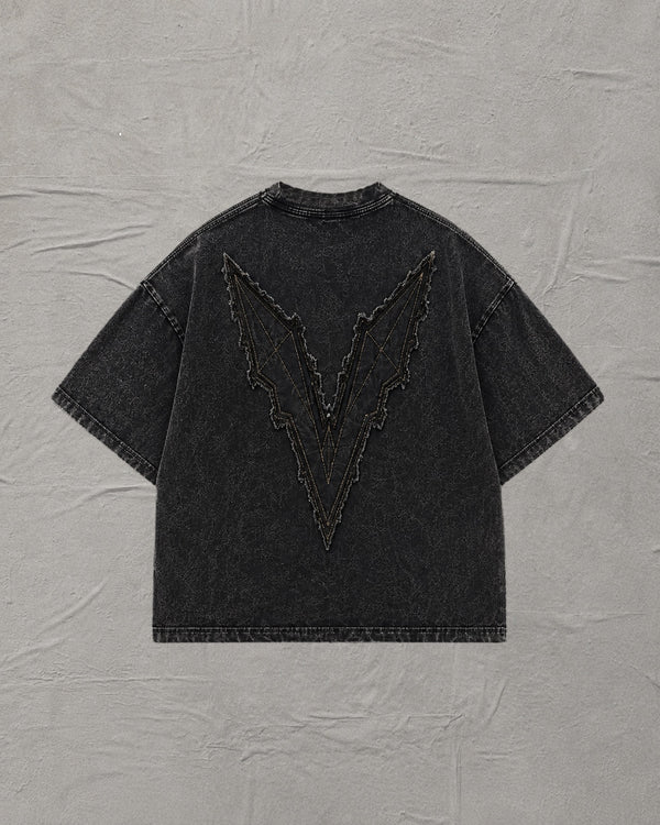 SIGNAL OVERSIZED STONEWASHED TEE