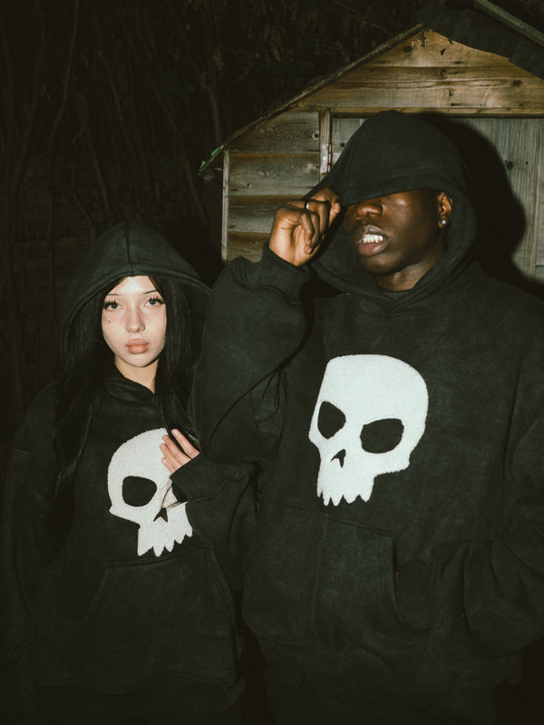 VOL.004 // SID CHENILLE SKULL PULLOVER