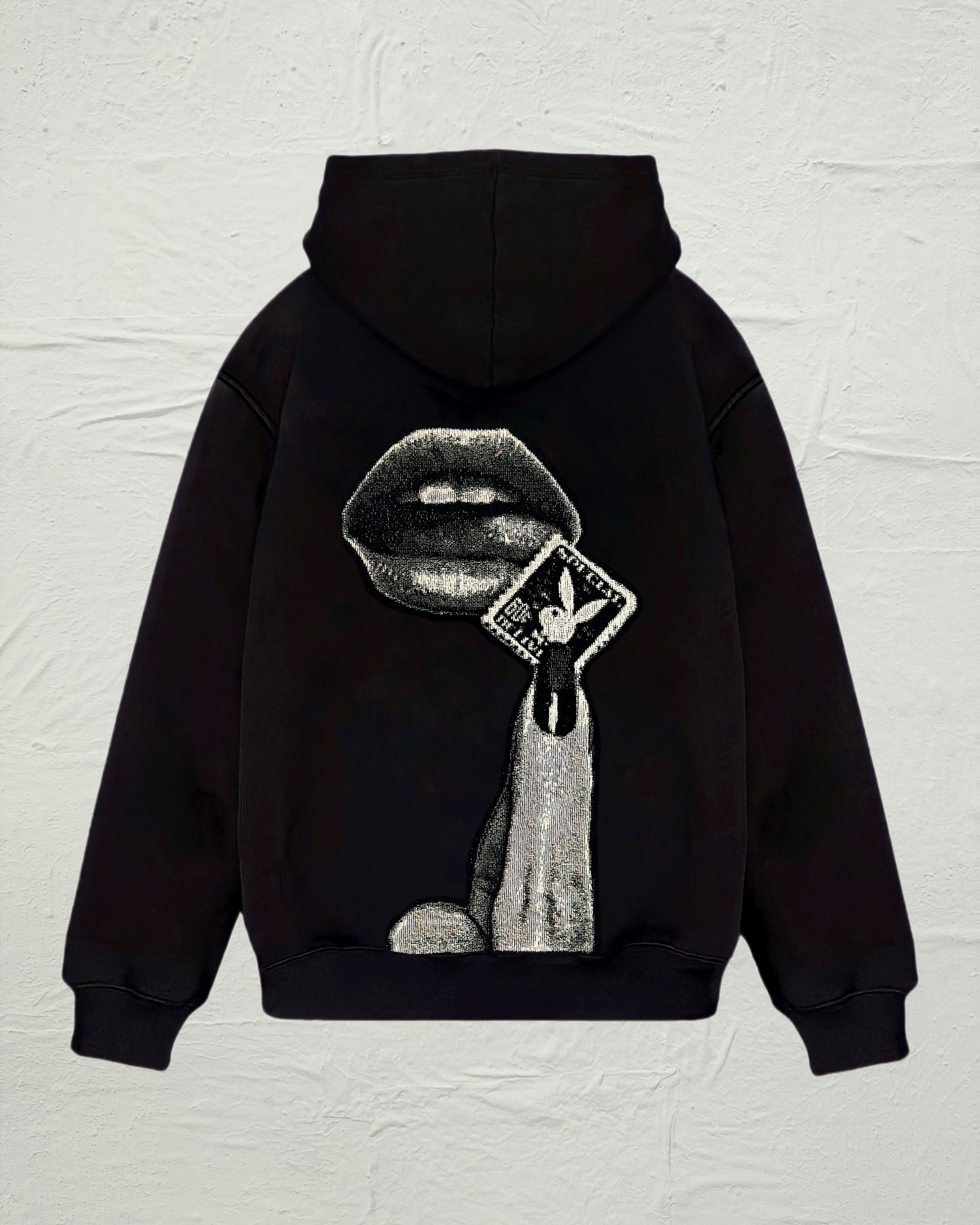 VA-SS24-734 PLAYBOY TAPESTRY HOODIE – VENDETTA ARCHIVE