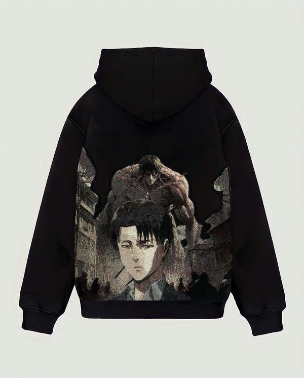 VA-AW23-690 ATTACK ON TITAN TAPESTRY HOODIE