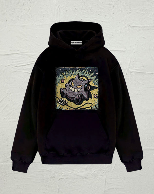 VA-AW21-817 GENGAR TAPESTRY HOODIE