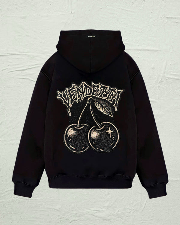 VA-SS25-BL014 CHERRY BOMB HEAVYWEIGHT HOODIE
