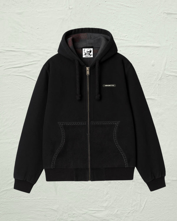 VA-SS25-BL016 FRANKLIN TAPESTRY HOODED WORK JACKET