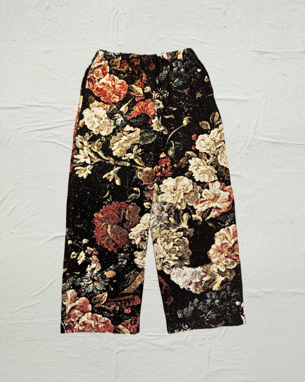 VA-SS25-887 FLORAL FULL TAPESTRY TROUSERS