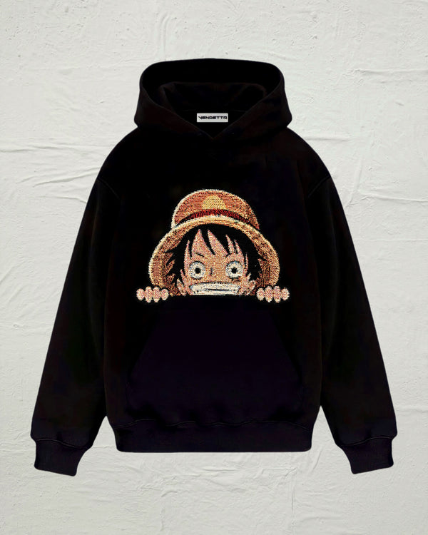 VA-FW24-835 ONE PIECE TAPESTRY HOODIE