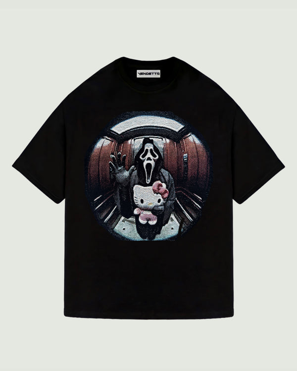 VA-SS22-713 SCREAM X HELLO KITTY TAPESTRY TEE