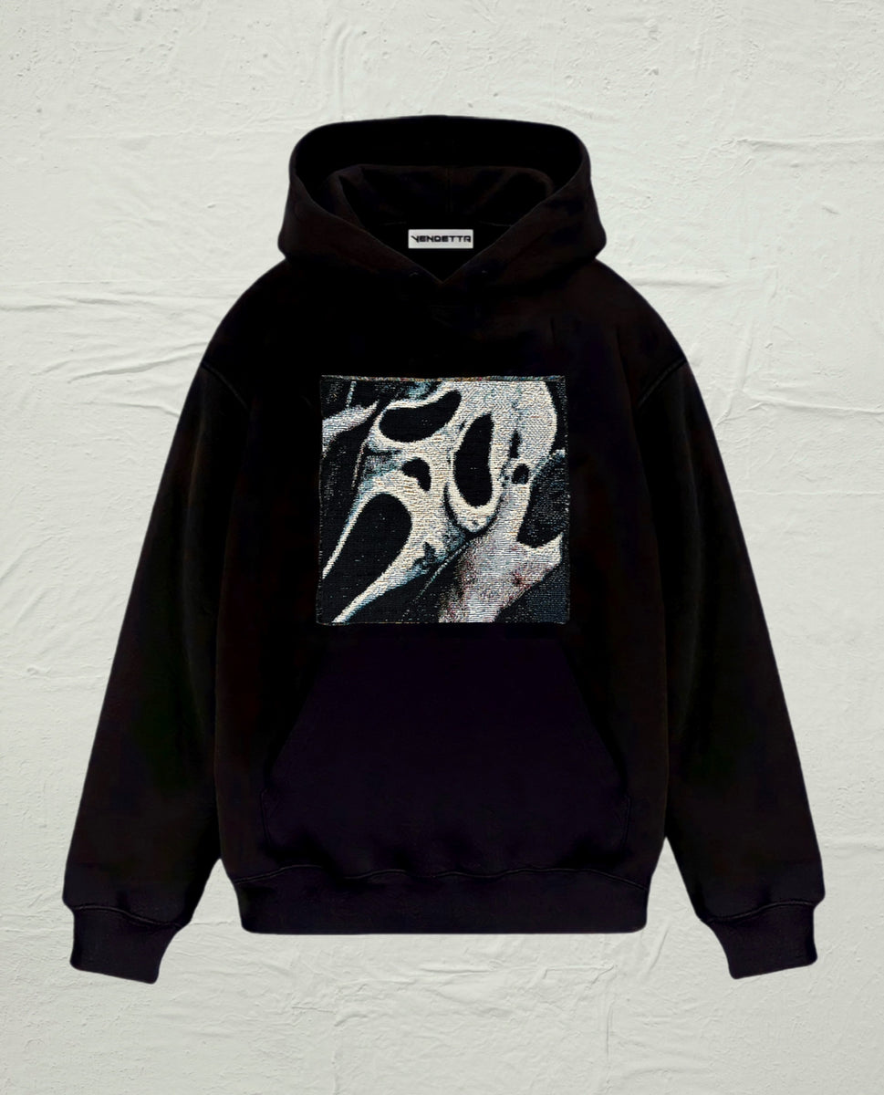VAFW24791 SCREAM TAPESTRY HOODIE VENDETTA ARCHIVE