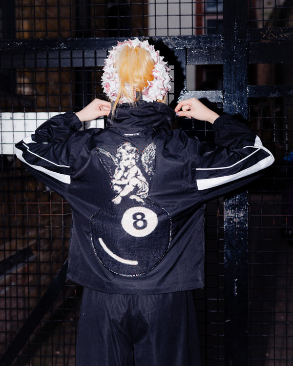 VA-SS25-BL022 8BALL ANGEL SHELL JACKET