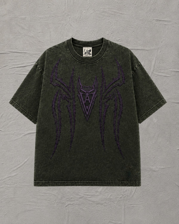 Green Stonewashed Goblin Tee