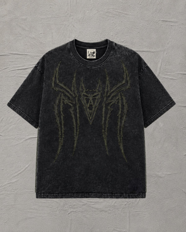 Grey Stonewashed Goblin Tee