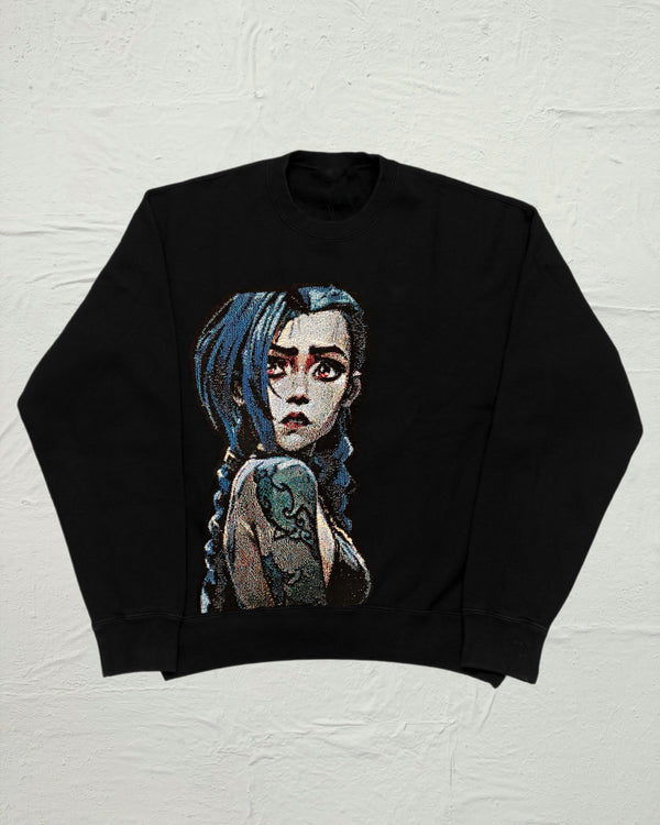 VA-FW24-850 JINX TAPESTRY CREWNECK