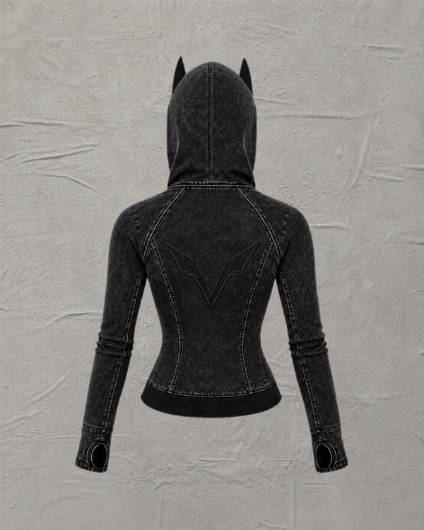 NOCTURNE DENIM HOODIE