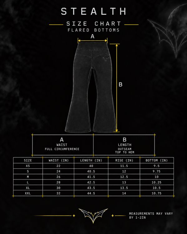 NOCTURNE DENIM FLARED BOTTOMS
