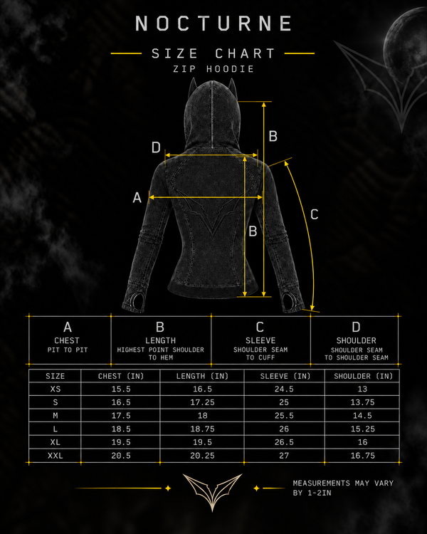 NOCTURNE DENIM HOODIE