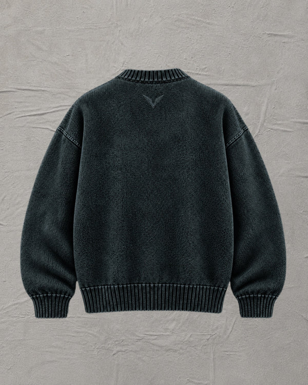 IRON WING STONEWASHED KNIT