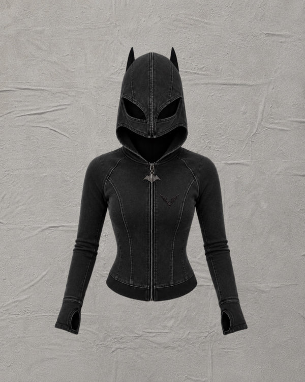NOCTURNE TERRY FLEECE HOODIE