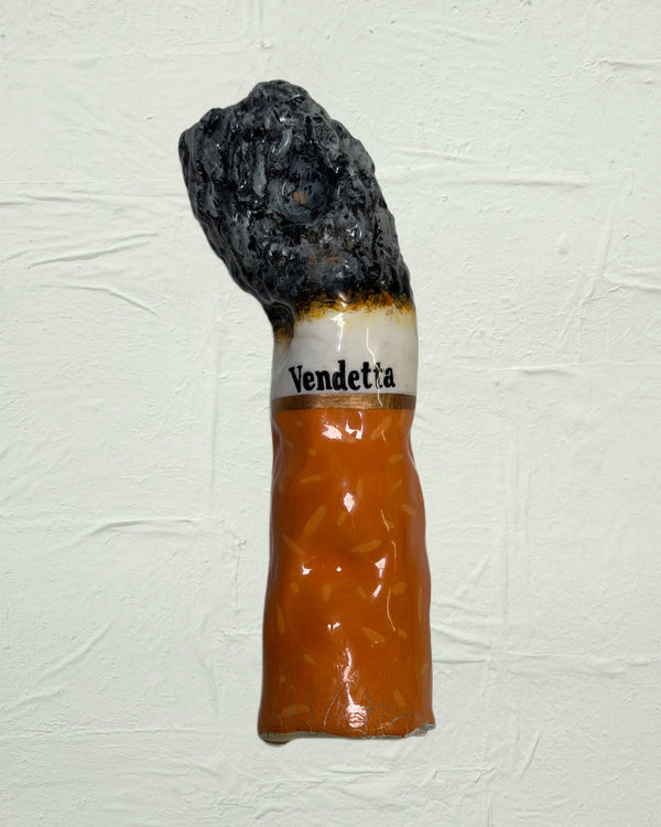 VA-SS25-BL028 CERAMIC CIGARETTE INCENSE BURNER