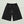 Load image into Gallery viewer, Grey Stonewashed Spider Webbed Panal Shorts
