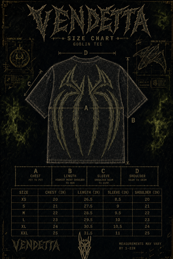 Grey Stonewashed Goblin Tee