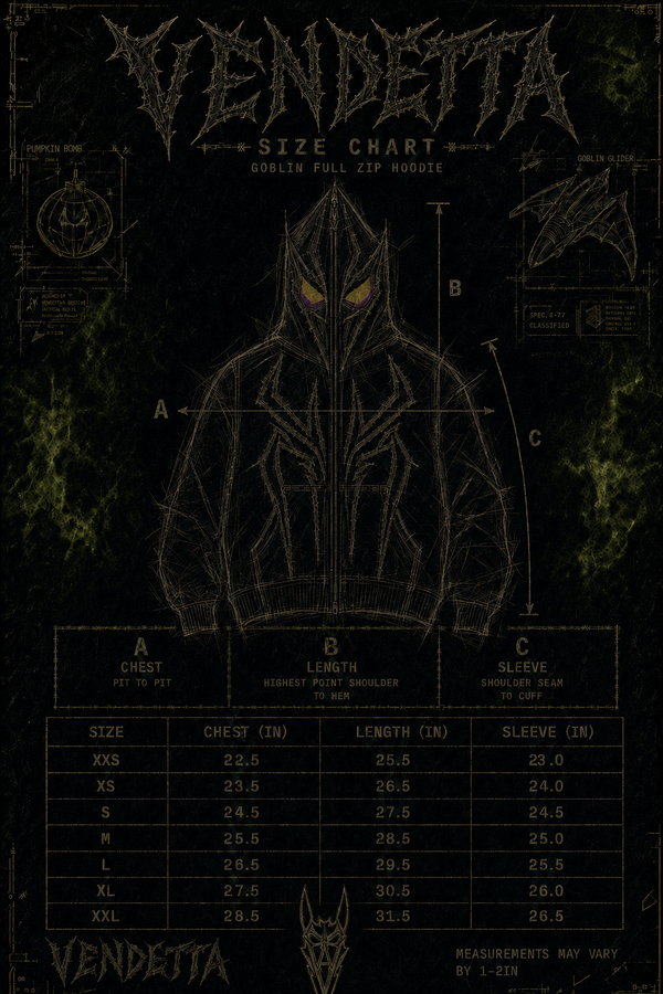 GREEN GOBLIN HOODIE - MTO