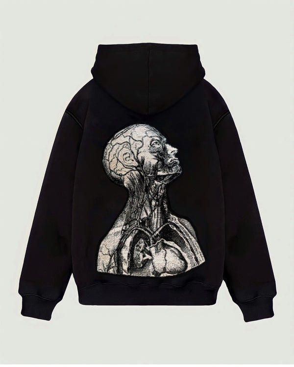 VA-SS23-583 ANATOMY HOODIE – VENDETTA ARCHIVE