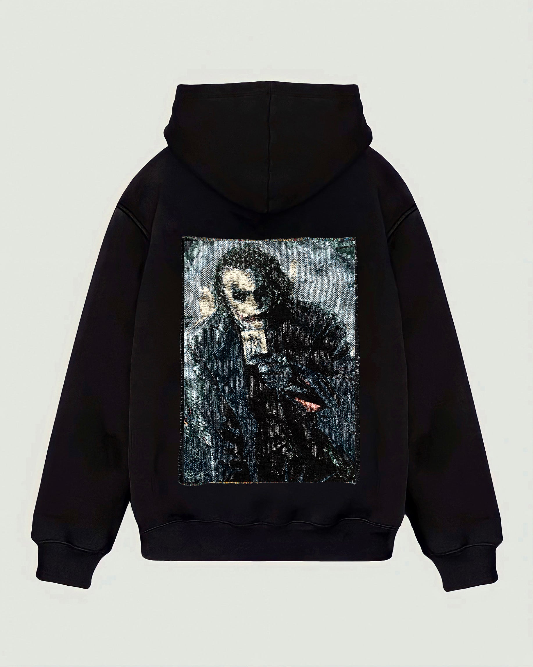 VA-SS23-571 JOKER TAPESTRY HOODIE – VENDETTA ARCHIVE