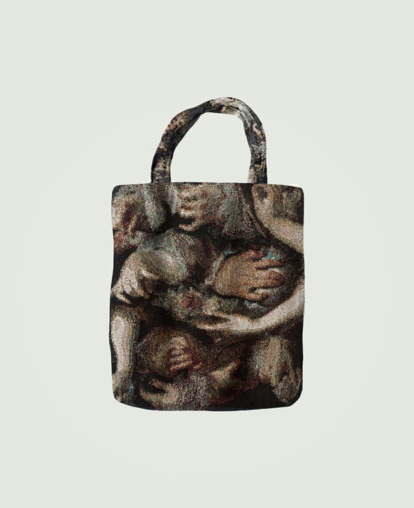 VA-SS21-012 STUDY OF HANDS TAPESTRY TOTE BAG