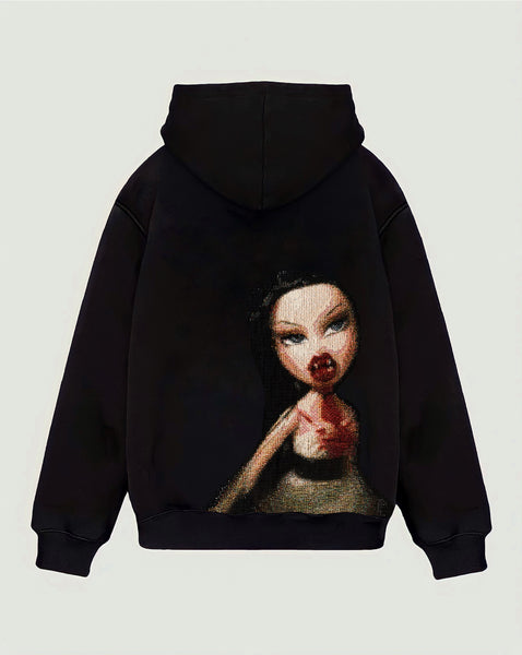 VA-SS22-300 JENNIFERS BODY X KEVDOLL HOODIE – VENDETTA ARCHIVE