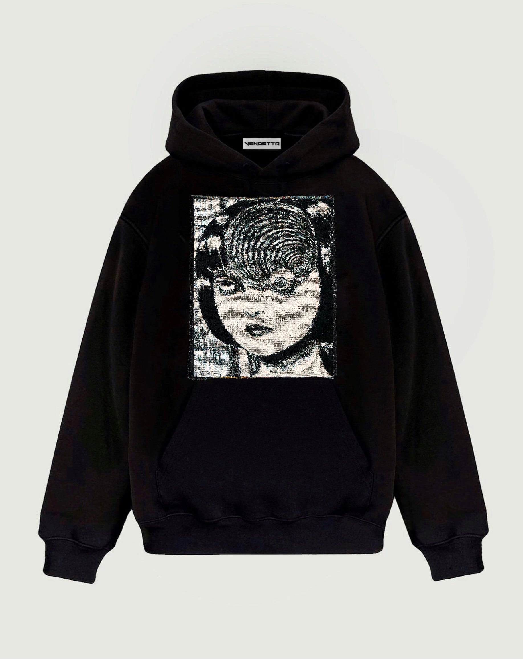 VA SS21 013 JUNJI ITO TAPESTRY HOODIE VENDETTA ARCHIVE