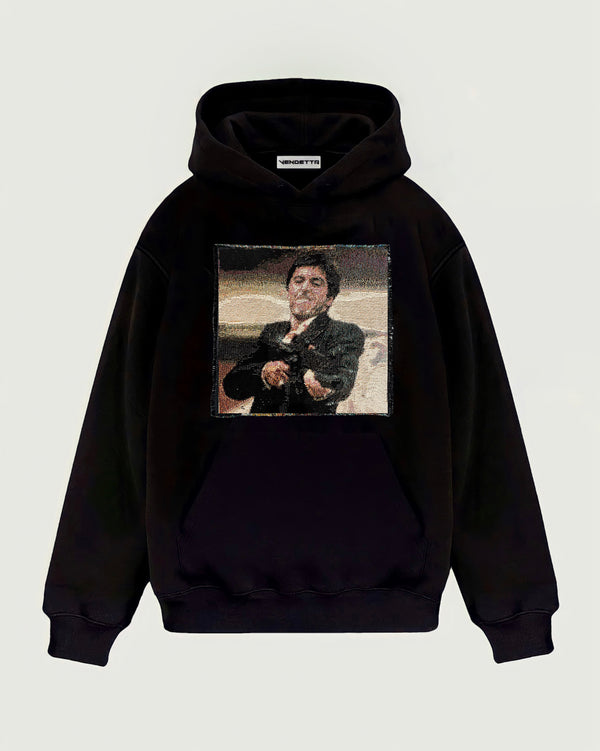 VA-AW22-478 SCARFACE TAPESTRY HOODIE