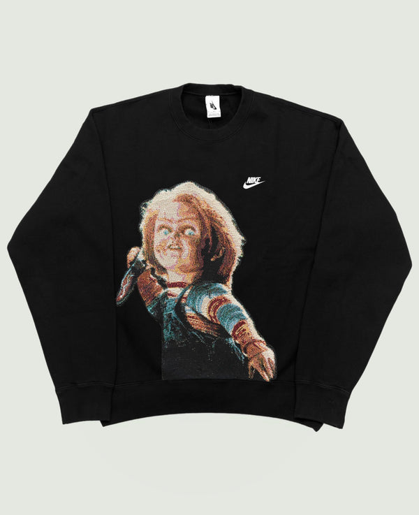 VA-S21-131 CHUCKY TAPESTRY NIKE RETRO REWORK CREWNECK