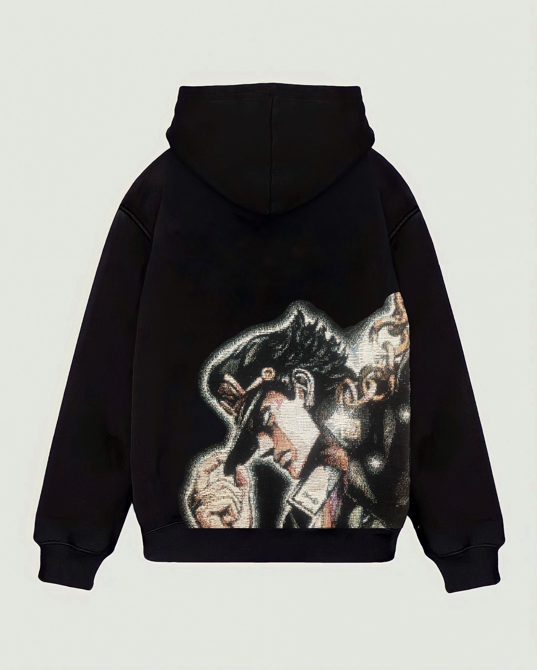 VA-SS22-376 JOJO TAPESTRY HOODIE – VENDETTA ARCHIVE