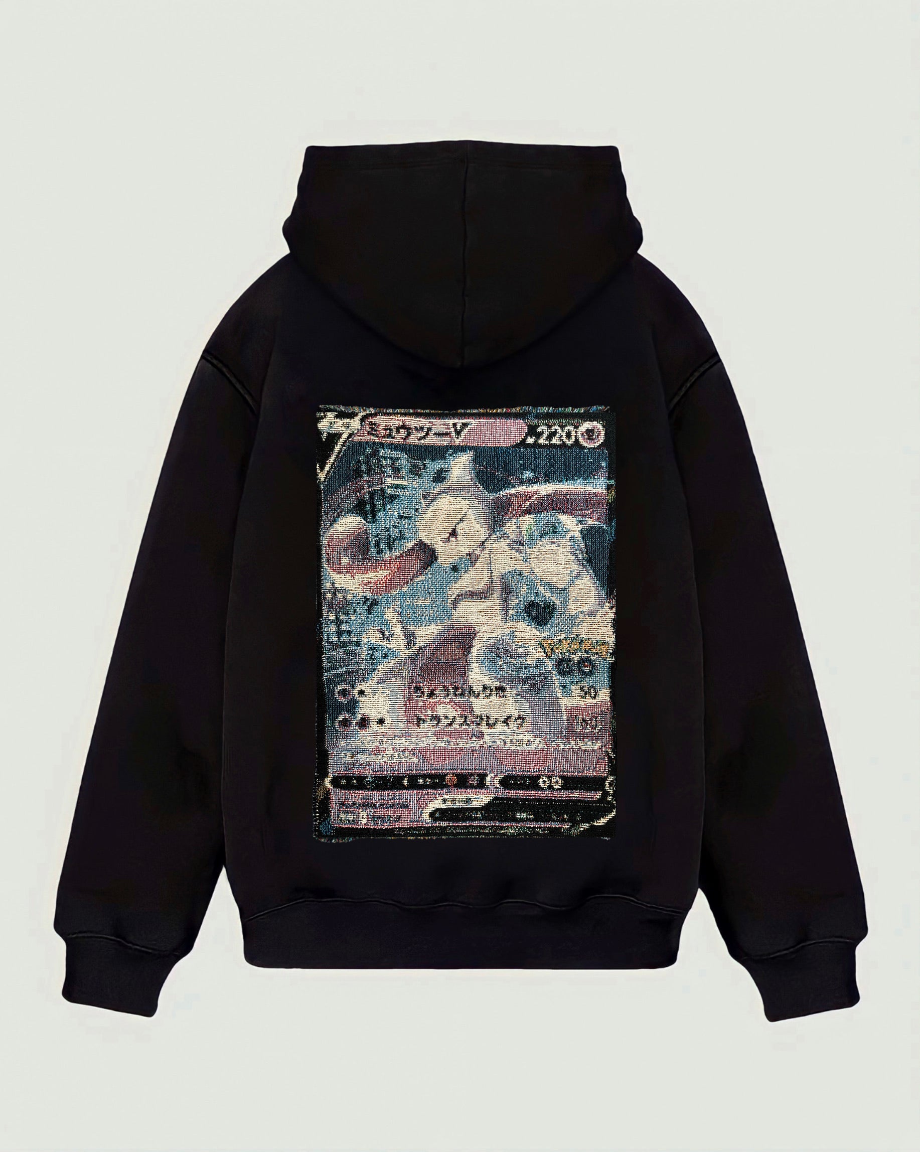VA-SS22-373 MEWTWO TAPESTRY HOODIE – VENDETTA ARCHIVE