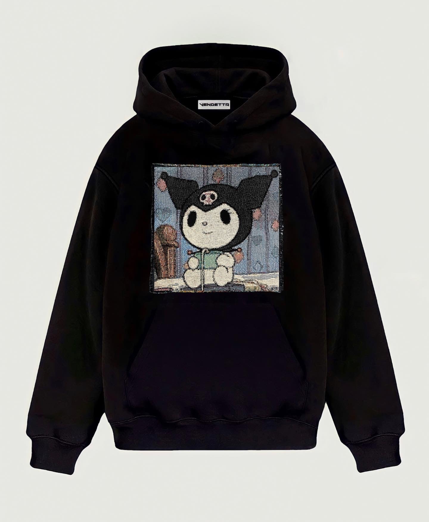 VA AW21 211 KUROMI TAPESTRY HOODIE