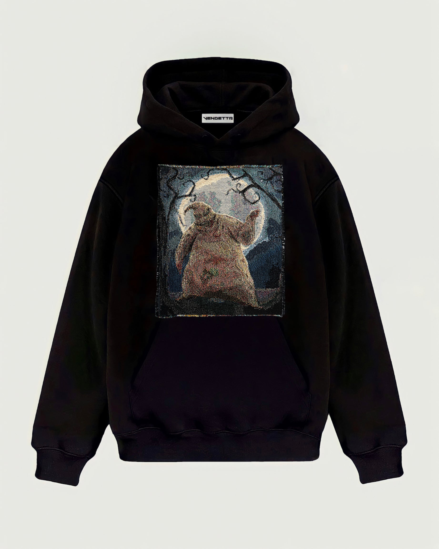 VA-AW21-167 OOGIE BOOGIE TAPESTRY HOODIE – VENDETTA ARCHIVE