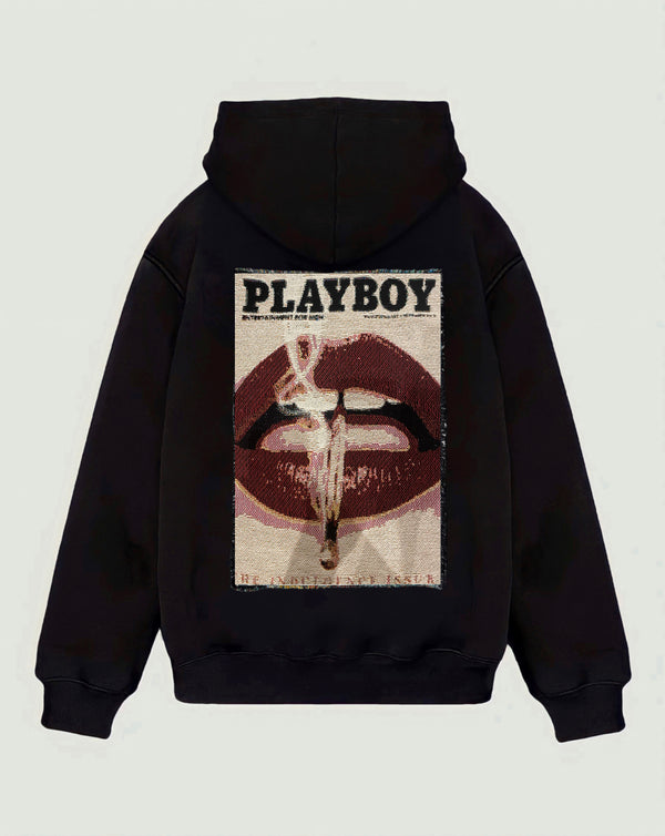 VA-AW21-190 PLAYBOY TAPESTRY HOODIE – VENDETTA ARCHIVE